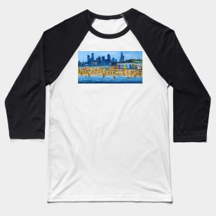 Brighton Beach huts Baseball T-Shirt